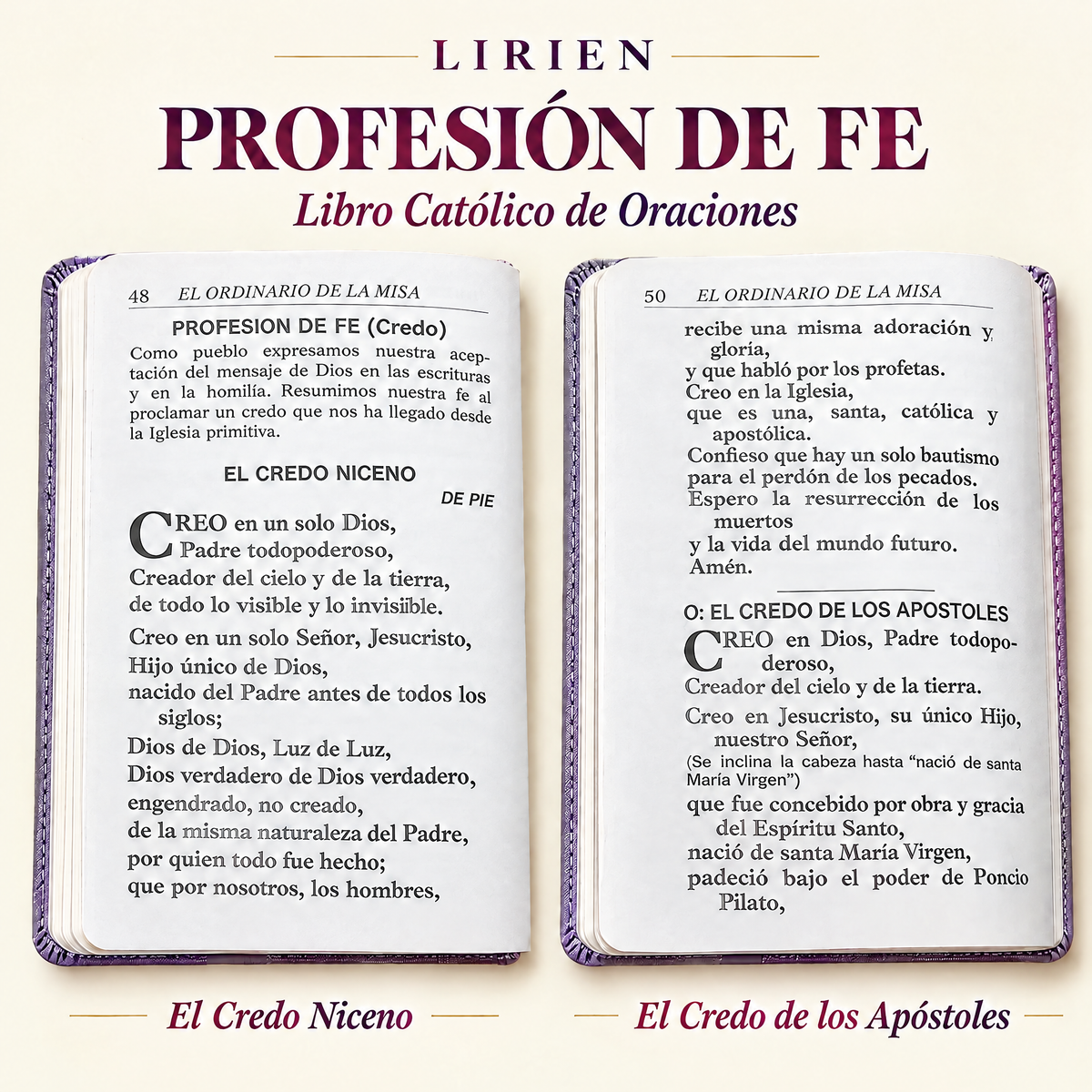 LIRIEN™ — Libro Católico de Oraciones