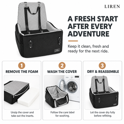 LIREN™ — CozyRide Dog Car Seat