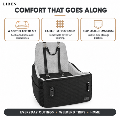 LIREN™ — CozyRide Dog Car Seat