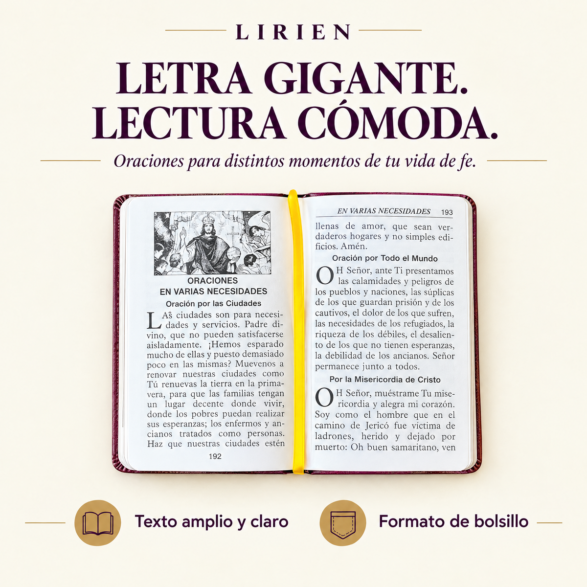 LIRIEN™ — Libro Católico de Oraciones