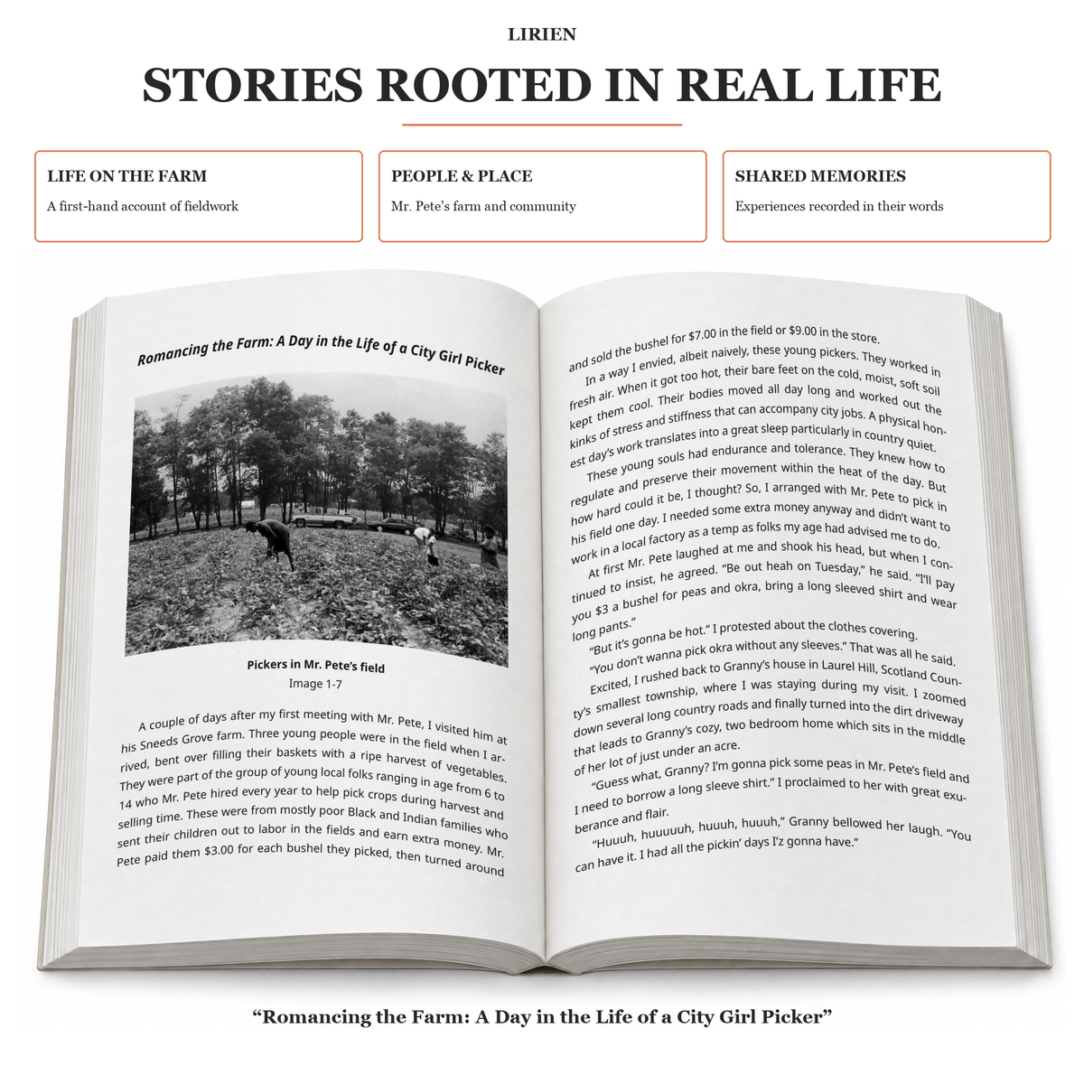 LIRIEN™ — Working the Roots: Over 400 Years of Traditional African-American Healing