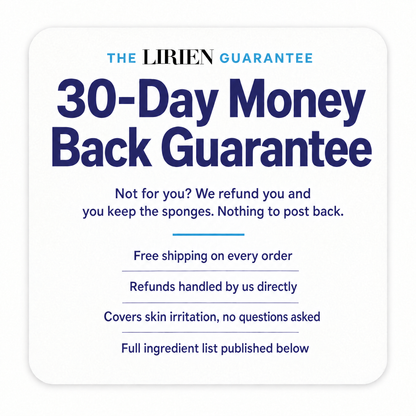 LIRIEN™ Rinse-Free Bath Sponges — Just Add Water