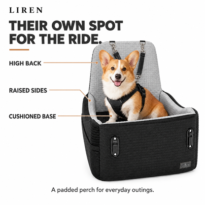 LIREN™ — CozyRide Dog Car Seat